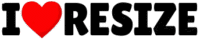 i love resize image